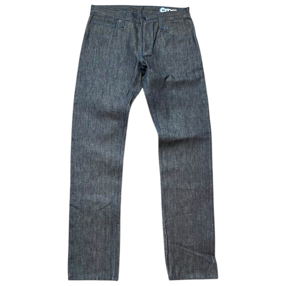 Citys Modern Straight Fit Selvage Denim Jeans - 30